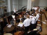 Forprøve på kor- og orgelpulpituret i Augustinerkirche, Wien