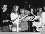 Julekoncert i Sct. Mariae, Helsingør 1973
Vivian Johansen, Signe Martin, Bodil Kongsted, Karin Wiik og Margrete