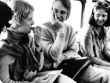 Gritt Fjeldmose, Fl. Enevold og Helle Hinz - tur i "Den gule bus" - 1974